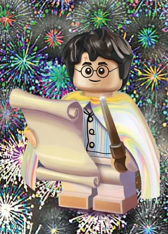 Sticker, Harry Potter Series 1, Blue Ocean - # 207 of 225