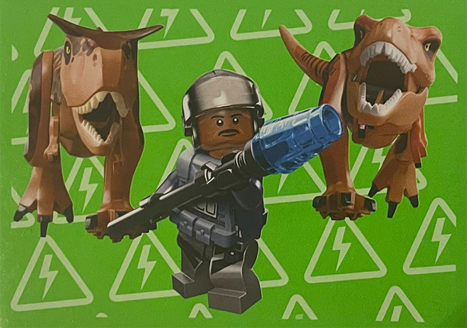 Sticker, Jurassic World, Blue Ocean - # 109 of 160