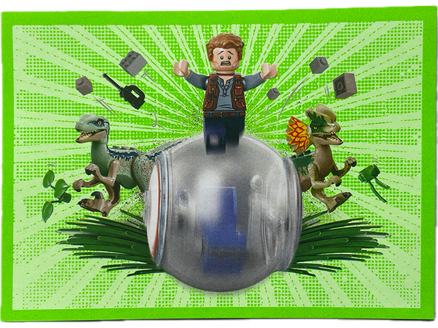 Sticker, Jurassic World, Blue Ocean - # 119 of 160