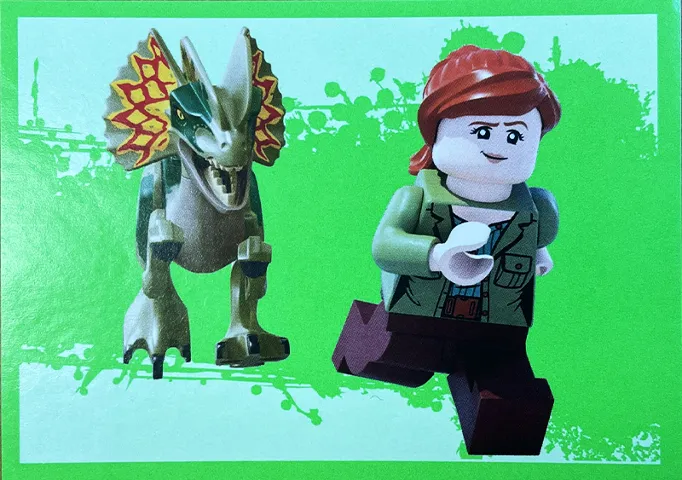 Sticker, Jurassic World, Blue Ocean - # 128 of 160