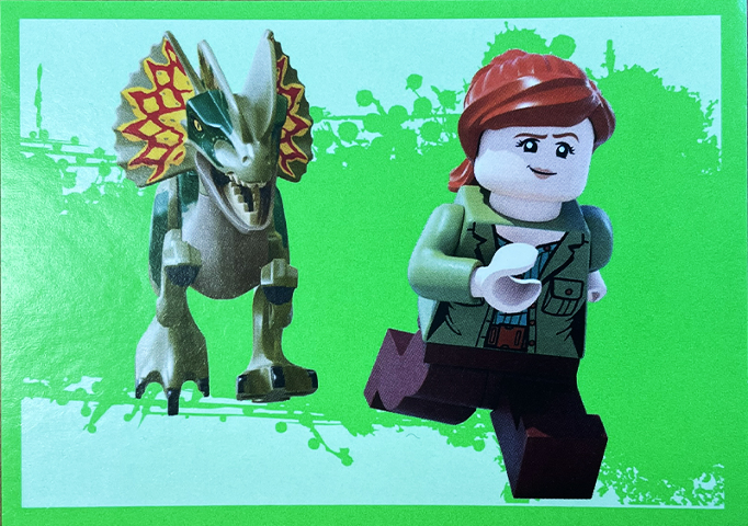 Sticker, Jurassic World, Blue Ocean - # 128 of 160