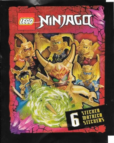 Sticker, NINJAGO Crystalized, Blue Ocean - Booster Pack