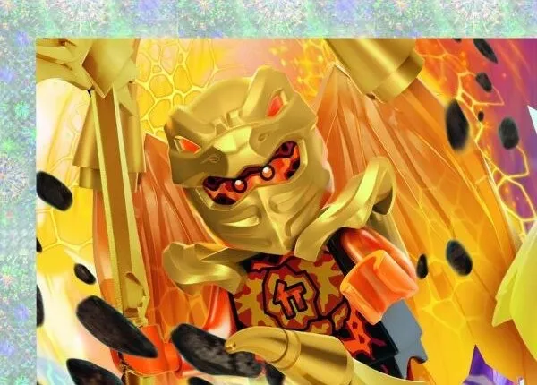 Sticker, NINJAGO Crystalized, Blue Ocean - # 1 of 304