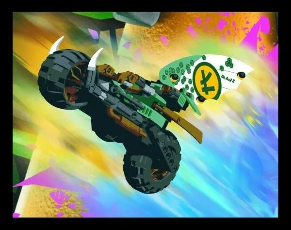 Sticker, NINJAGO Crystalized, Blue Ocean - # 11 of 304