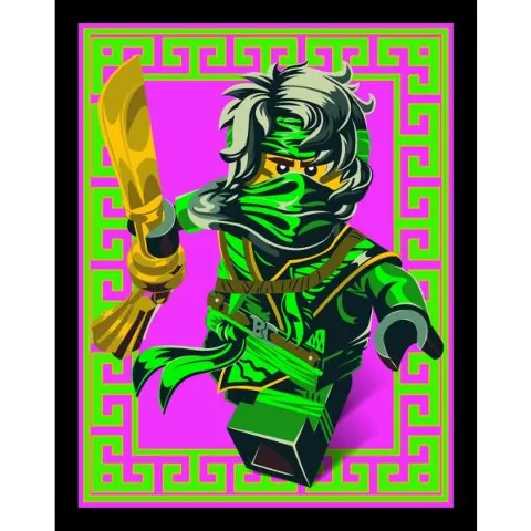 Sticker, NINJAGO Crystalized, Blue Ocean - # 13 of 304