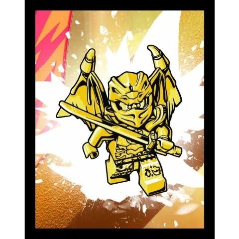 Sticker, NINJAGO Crystalized, Blue Ocean - # 22 of 304