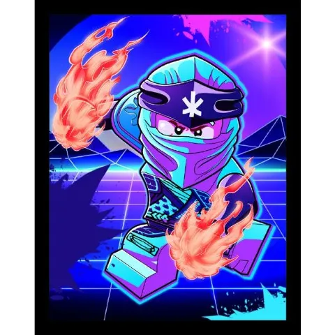 Sticker, NINJAGO Crystalized, Blue Ocean - # 27 of 304