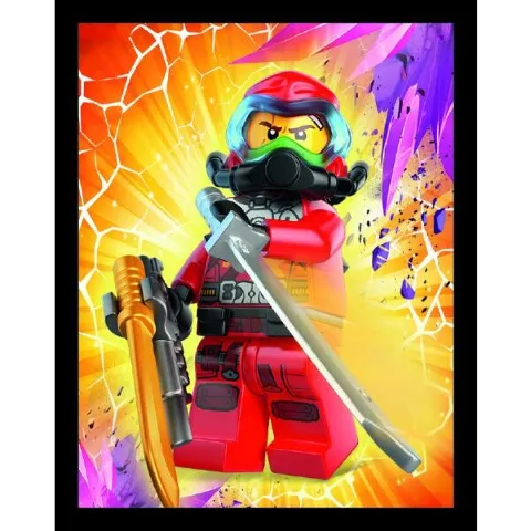 Sticker, NINJAGO Crystalized, Blue Ocean - # 28 of 304