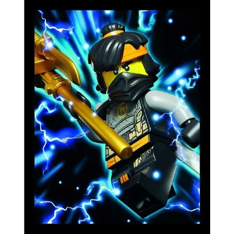 Sticker, NINJAGO Crystalized, Blue Ocean - # 34 of 304