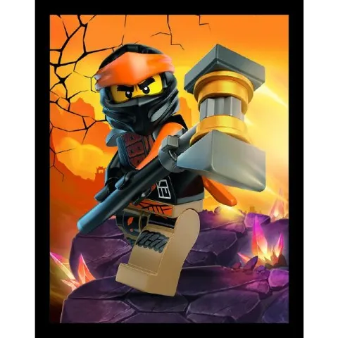 Sticker, NINJAGO Crystalized, Blue Ocean - # 36 of 304
