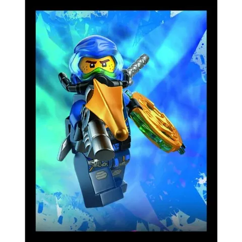 Sticker, NINJAGO Crystalized, Blue Ocean - # 56 of 304