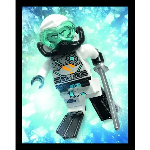 Sticker, NINJAGO Crystalized, Blue Ocean - # 60 of 304