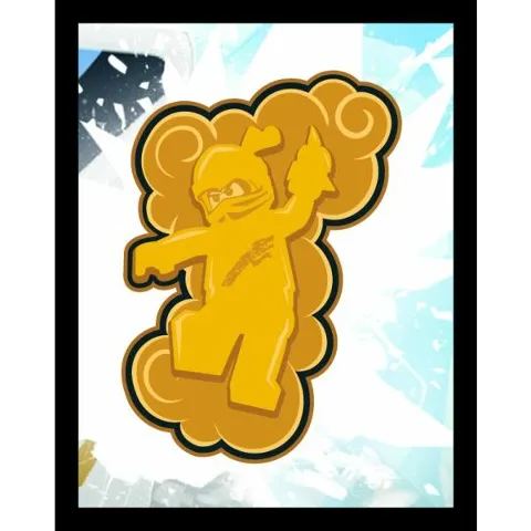 Sticker, NINJAGO Crystalized, Blue Ocean - # 61 of 304