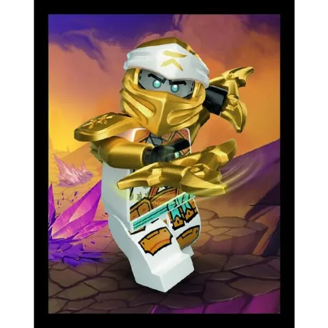 Sticker, NINJAGO Crystalized, Blue Ocean - # 64 of 304