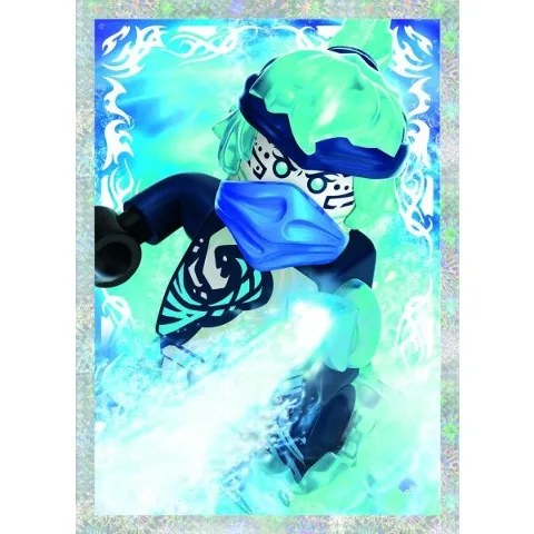 Sticker, NINJAGO Crystalized, Blue Ocean - # 72 of 304
