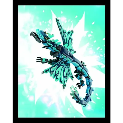 Sticker, NINJAGO Crystalized, Blue Ocean - # 76 of 304