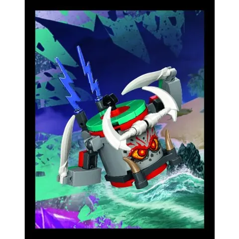 Sticker, NINJAGO Crystalized, Blue Ocean - # 133 of 304