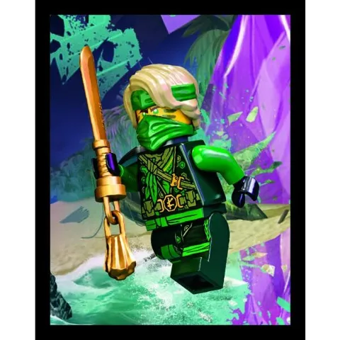 Sticker, NINJAGO Crystalized, Blue Ocean - # 134 of 304