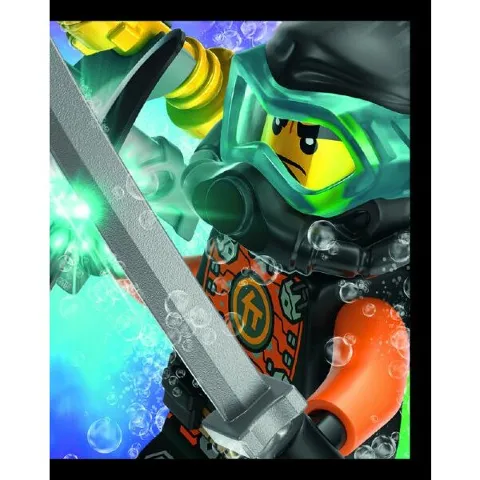 Sticker, NINJAGO Crystalized, Blue Ocean - # 146 of 304