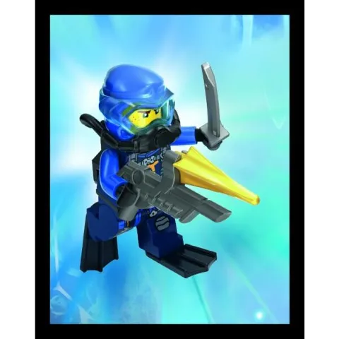 Sticker, NINJAGO Crystalized, Blue Ocean - # 157 of 304