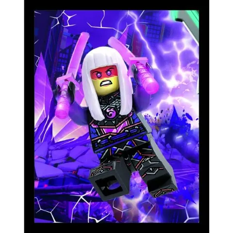 Sticker, NINJAGO Crystalized, Blue Ocean - # 164 of 304