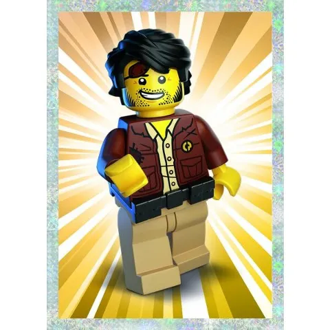 Sticker, NINJAGO Crystalized, Blue Ocean - # 199 of 304