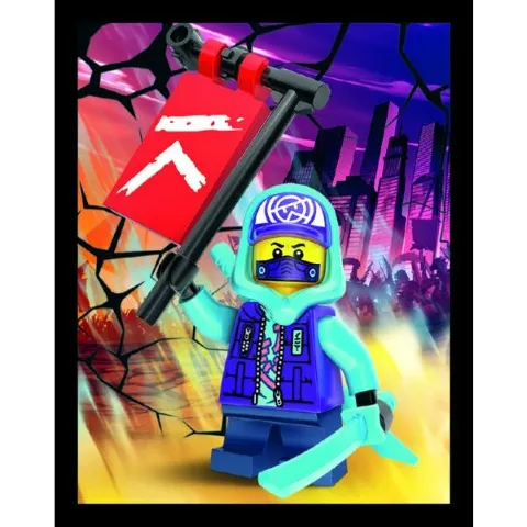Sticker, NINJAGO Crystalized, Blue Ocean - # 200 of 304