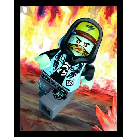Sticker, NINJAGO Crystalized, Blue Ocean - # 206 of 304