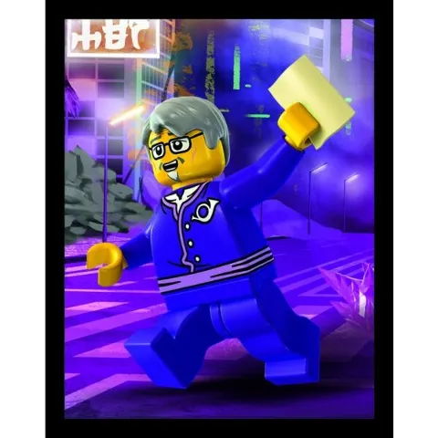 Sticker, NINJAGO Crystalized, Blue Ocean - # 207 of 304