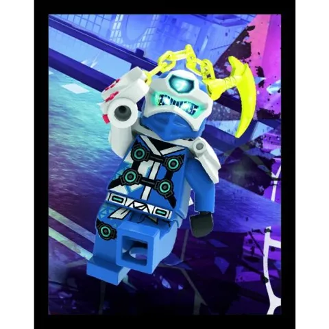 Sticker, NINJAGO Crystalized, Blue Ocean - # 215 of 304
