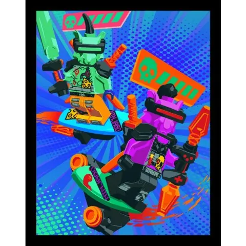 Sticker, NINJAGO Crystalized, Blue Ocean - # 216 of 304