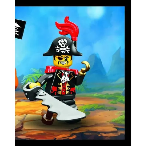 Sticker, NINJAGO Crystalized, Blue Ocean - # 218 of 304