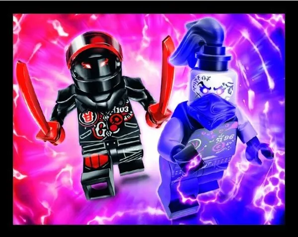 Sticker, NINJAGO Crystalized, Blue Ocean - # 219 of 304