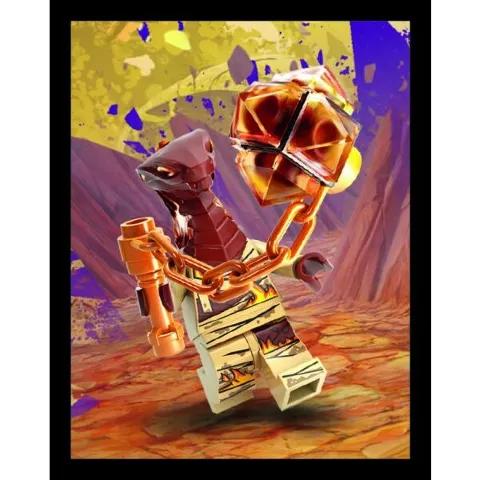 Sticker, NINJAGO Crystalized, Blue Ocean - # 224 of 304
