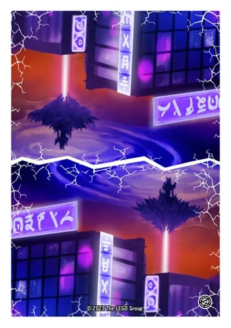 Sticker, NINJAGO Crystalized, Blue Ocean - # 242 of 304
