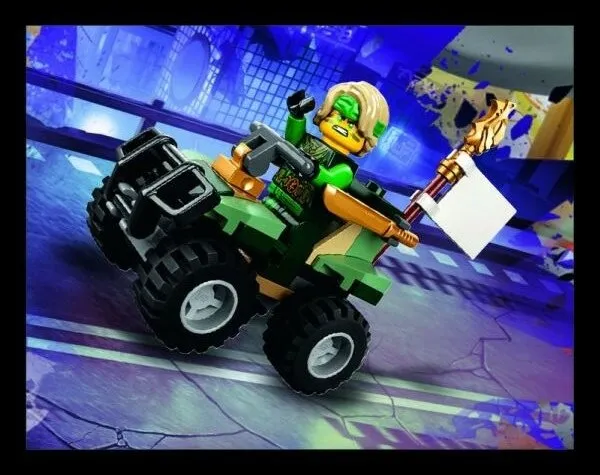 Sticker, NINJAGO Crystalized, Blue Ocean - # 265 of 304