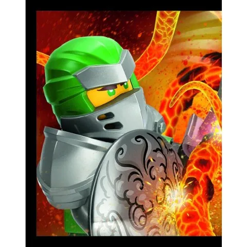Sticker, NINJAGO Crystalized, Blue Ocean - # 275 of 304