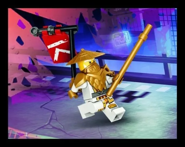 Sticker, NINJAGO Crystalized, Blue Ocean - # 281 of 304