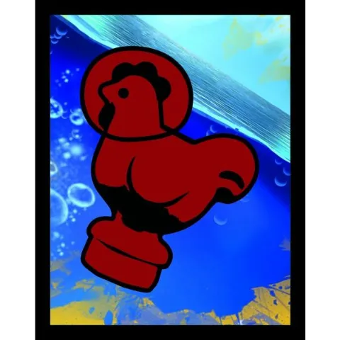 Sticker, NINJAGO Crystalized, Blue Ocean - # 293 of 304