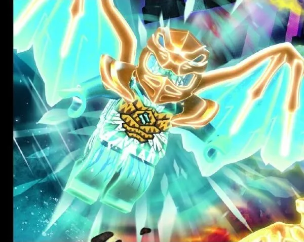 Sticker, NINJAGO Crystalized, Blue Ocean - # 299 of 304