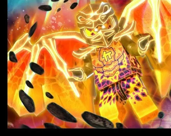 Sticker, NINJAGO Crystalized, Blue Ocean - # 301 of 304