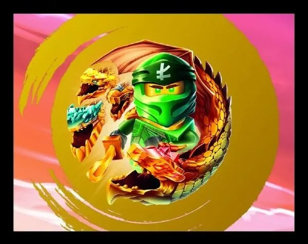 Sticker, NINJAGO Crystalized, Blue Ocean - # 303 of 304