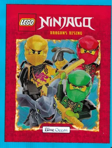 Sticker, NINJAGO Dragons Rising, Blue Ocean - Booster Pack
