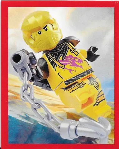Sticker, NINJAGO Dragons Rising, Blue Ocean - # 71 of 212