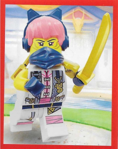 Sticker, NINJAGO Dragons Rising, Blue Ocean - # 81 of 212