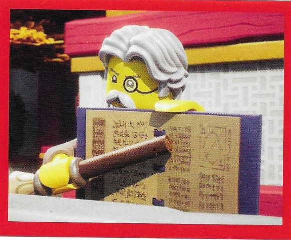 Sticker, NINJAGO Dragons Rising, Blue Ocean - # 185 of 212