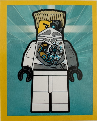 Sticker, NINJAGO Legacy Series 1, Blue Ocean - # 51 of 289