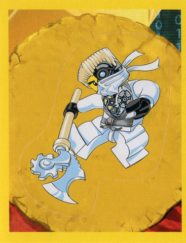Sticker, NINJAGO Legacy Series 1, Blue Ocean - # 57 of 289
