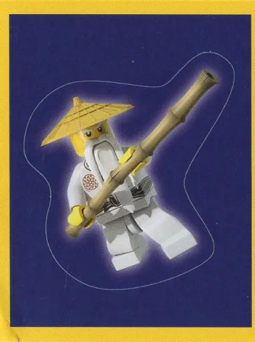 Sticker, NINJAGO Legacy Series 1, Blue Ocean - # 253 of 289