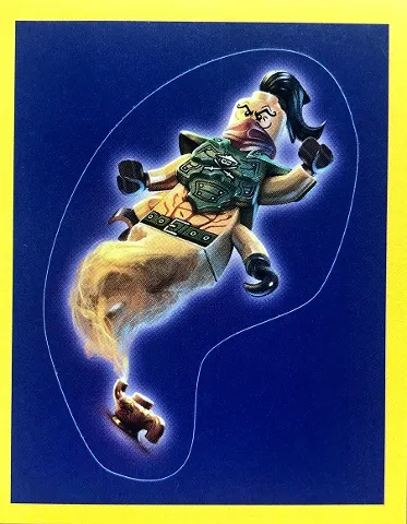 Sticker, NINJAGO Legacy Series 1, Blue Ocean - # 261 of 289